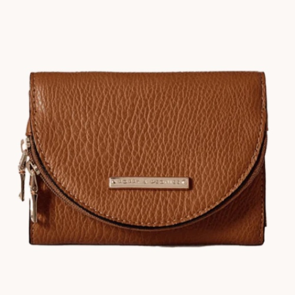Poppies & Peonies MARGAUX WALLET cognac Brown vegan Leather Wallet